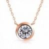 Bling Jewelry Pendant Plated Necklace