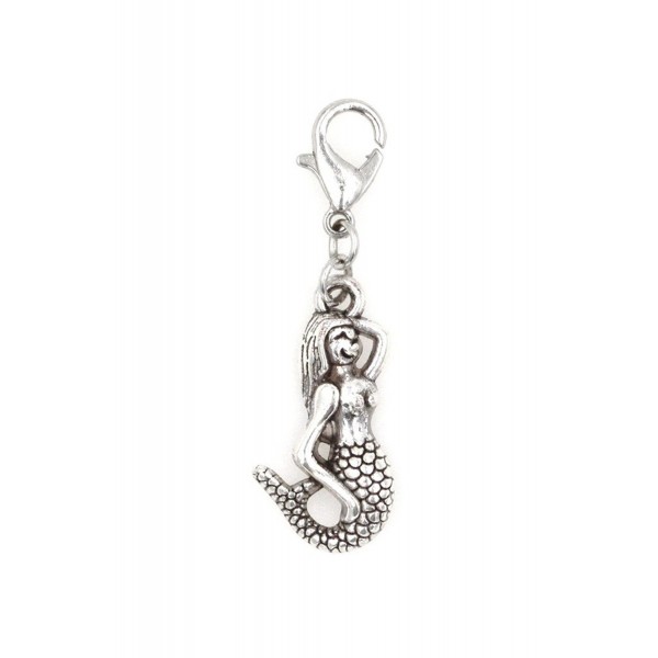 STAINLESS STEEL Clasp and Jump Rings Mermaid Clip On Charm Bead Perfect for Necklaces or Bracelets. - CK12KBNF1IX