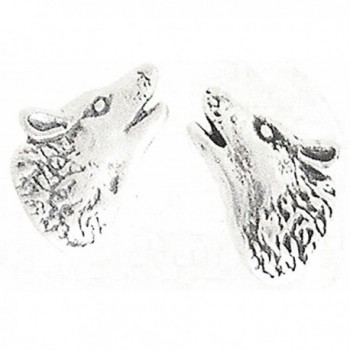 Howling Wolf Post Earrings - CQ11E1T1YNP