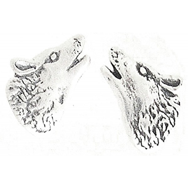 Howling Wolf Post Earrings - CQ11E1T1YNP