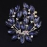 SANWOOD Sapphire Wedding Breastpin Jewelry in Women's Brooches & Pins
