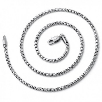AmyRT Jewelry Womens Titanium Necklace