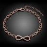 KELITCH Fashion Infinity Bracelet Inspired in Women's Strand Bracelets