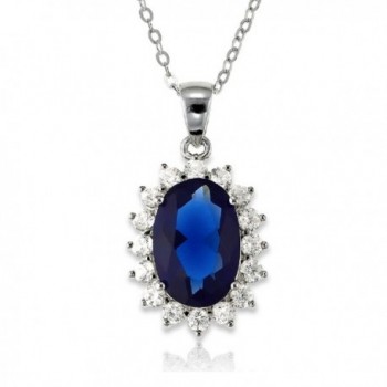 Sterling Sapphire Tanzanite Princess Middleton - Blue Sapphire - C8118R32V0V