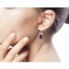 NOVICA Amethyst Earrings Cultured Freshwater in Women's Drop & Dangle Earrings