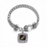 Trumpet Musical Classic Silver Bracelet in Women's Link Bracelets