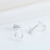 Qiandi Earrings Birthday Wedding Jewelry in Women's Stud Earrings