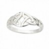 Solvar Sterling Silver Celtic Front - CB118FVYKCH