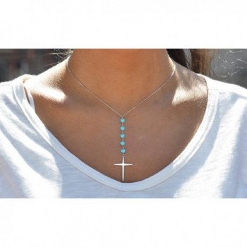 NYC Sterling Silver Turquoise Necklace