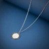 Lux Accessories Volleyball Strengthens Necklace in Women's Chain Necklaces