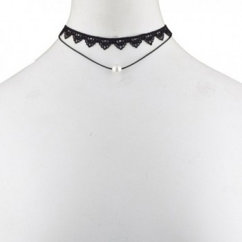 Lux Accessories Double Choker Necklace