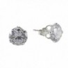 Sterling Silver Womens Earrings Zirconia